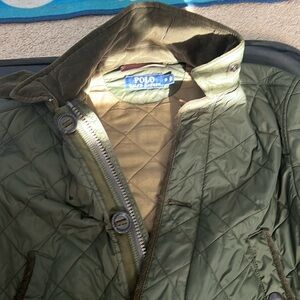 Ralph Lauren green coat size small